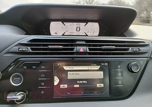 Citroen C4 Grand Picasso cena 37900 przebieg: 198000, rok produkcji 2015 z Wrocław małe 172